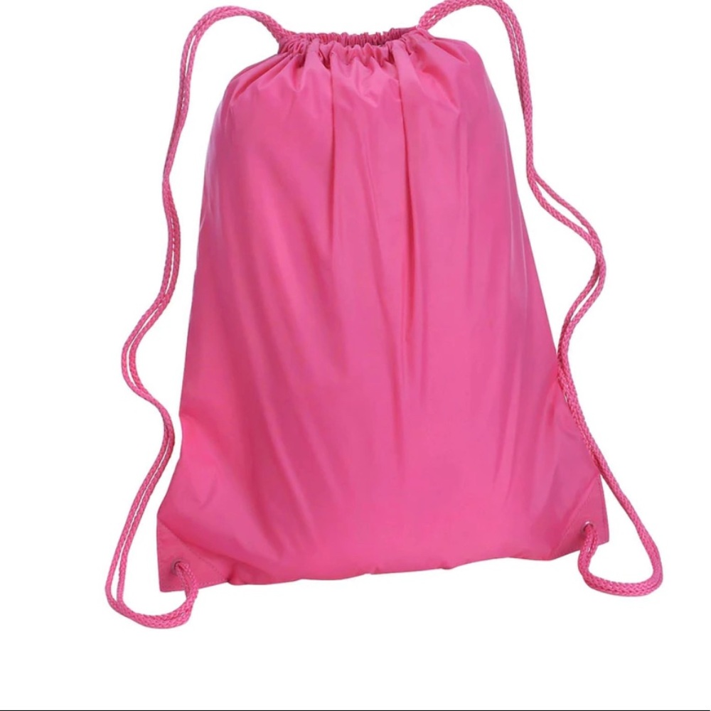 Pink sack bag